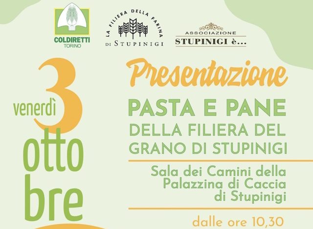 Pasta e Pane della Filiera del Grano di Stupinigi 2025