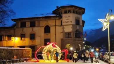capodanno a cesana torinese luminarie