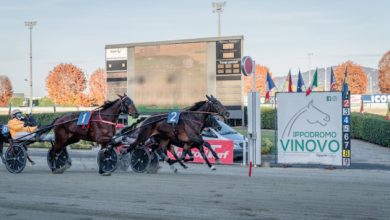 Ippodromo di Vinovo debutto stagionale