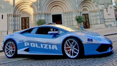 La Lamborghini Huracan della Polizia Di Stato