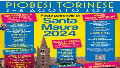 Santa Maura festa patronale Piobesi Torinese