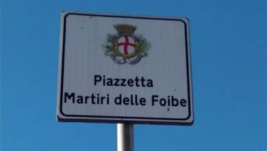 Cherasco Piazza Martiri delle Foibe