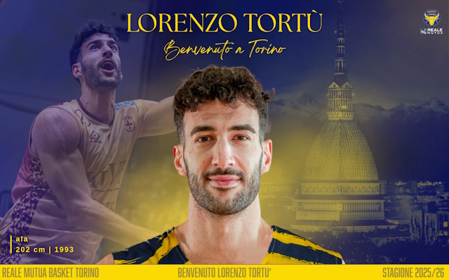 Lorenzo Tortù Reale Mutua Basket Torino