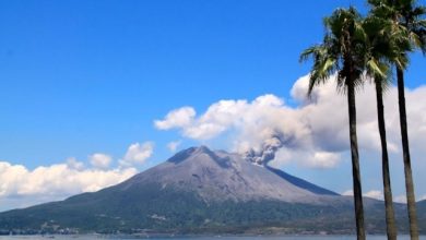 eruzioni vulcano Sakurajima