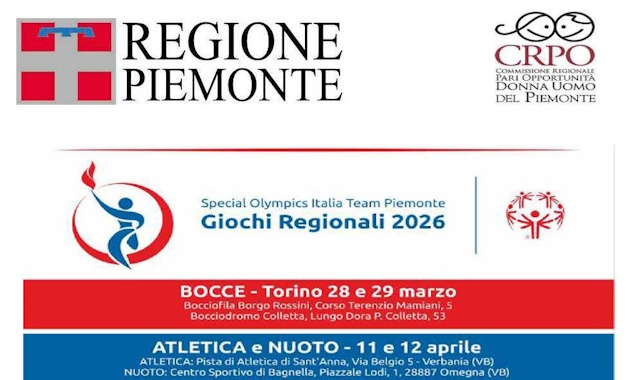 Giochi Regionali Special Olympics 2026