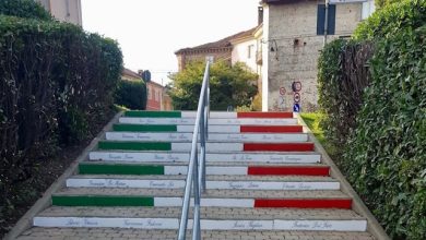 scala della legalità di Caselette Biennale della Legalità