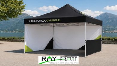gazebo pieghevole fiere ed eventi