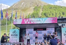 Sestriere Giro d’Italia Women podio