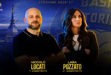 Locati e Pozzato staff tecnico Basket Torino