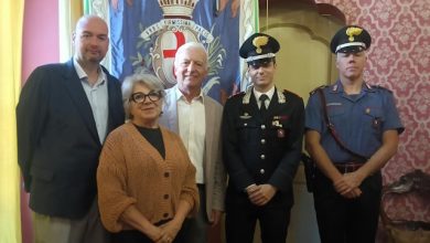 Carabinieri di Bra Capitano Dragonetti Amministrazione di Cherasco
